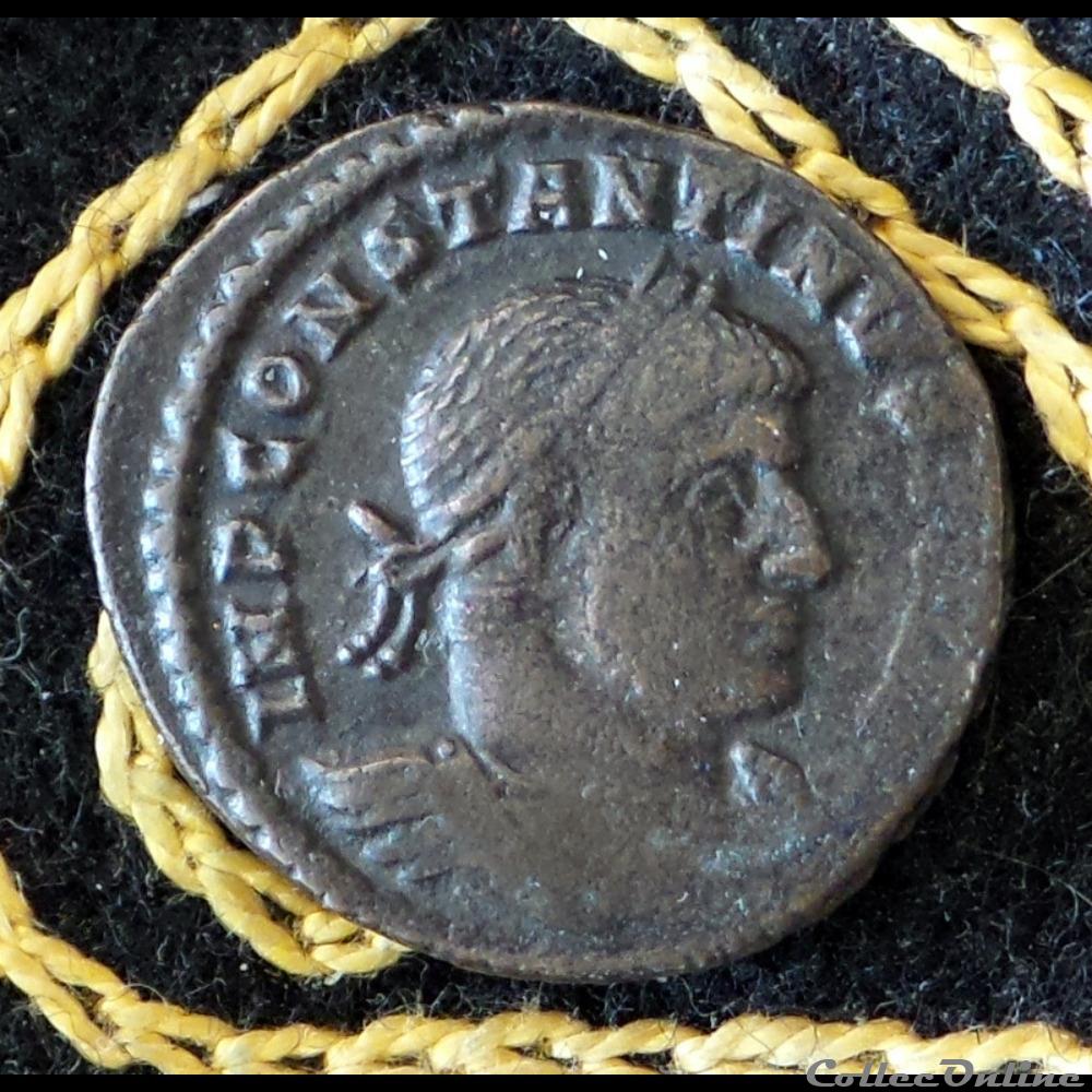 CONSTANTIN Ier - Nummus de 2,89g et 19/20mm de diamètre. monnaie antique romaine constantin ier nummus de 2 89g et 19 20mm de diametre
