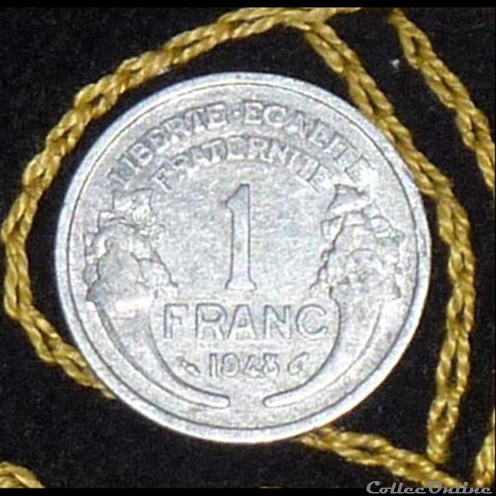 monnaie france moderne 1 franc bazor et morlon