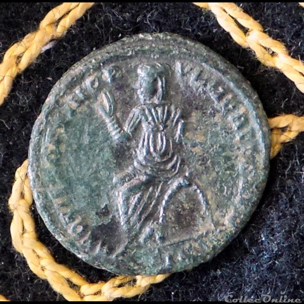 monnaie antique romaine constance ier chlore demi nummus de 1 39g et 16 5mm de diametre