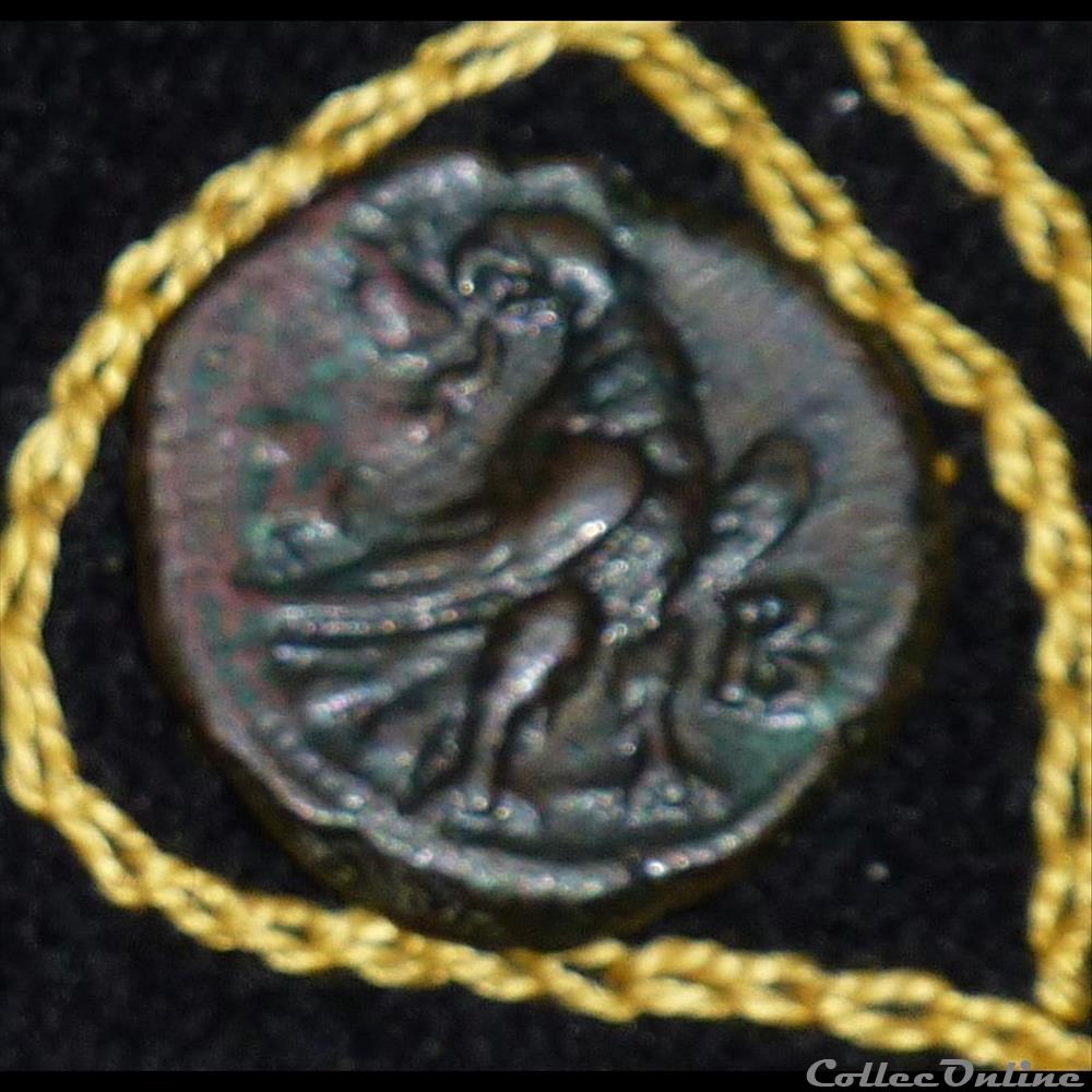 CLAUDE II - Bi Tétradrachme de 10,74g et 20 mm de diamètre. monnaie antique romaine provinciale claude ii bi tetradrachme de 10 74g et 20 mm de diametre