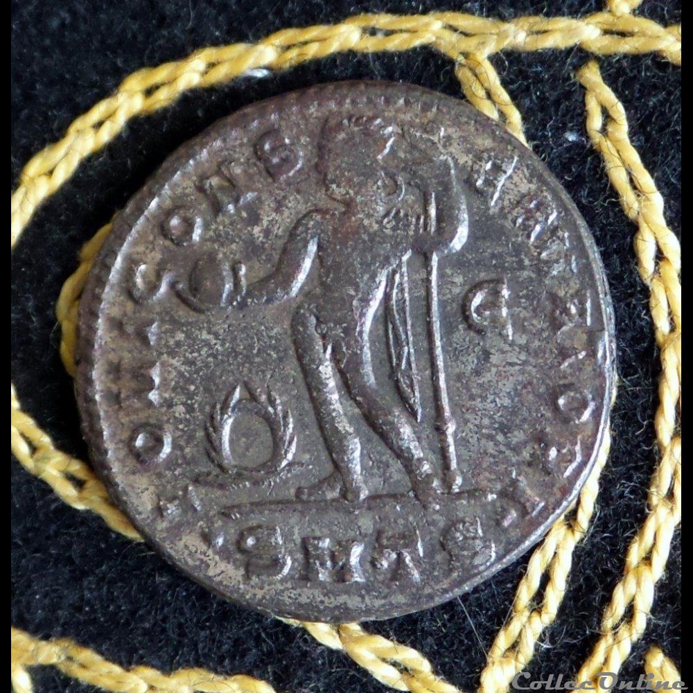 MAXIMINUS II - Follis de 5,00g et 23mm de diamètre. monnaie antique romaine maximinus ii follis de 5 00g et 23mm de diametre