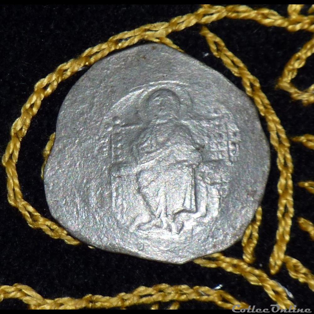 ALEXIUS I - Trachy Aspron de 4,46g et 26 mm de diamètre. monnaie antique byzantine alexius i trachy aspron de 4 46g et 26 mm de diametre