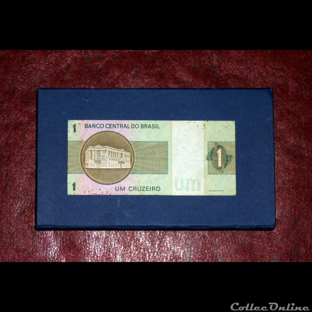 billet amerique du nord banque de france xxe bresil nouveau cruzeiro cree en 1967
