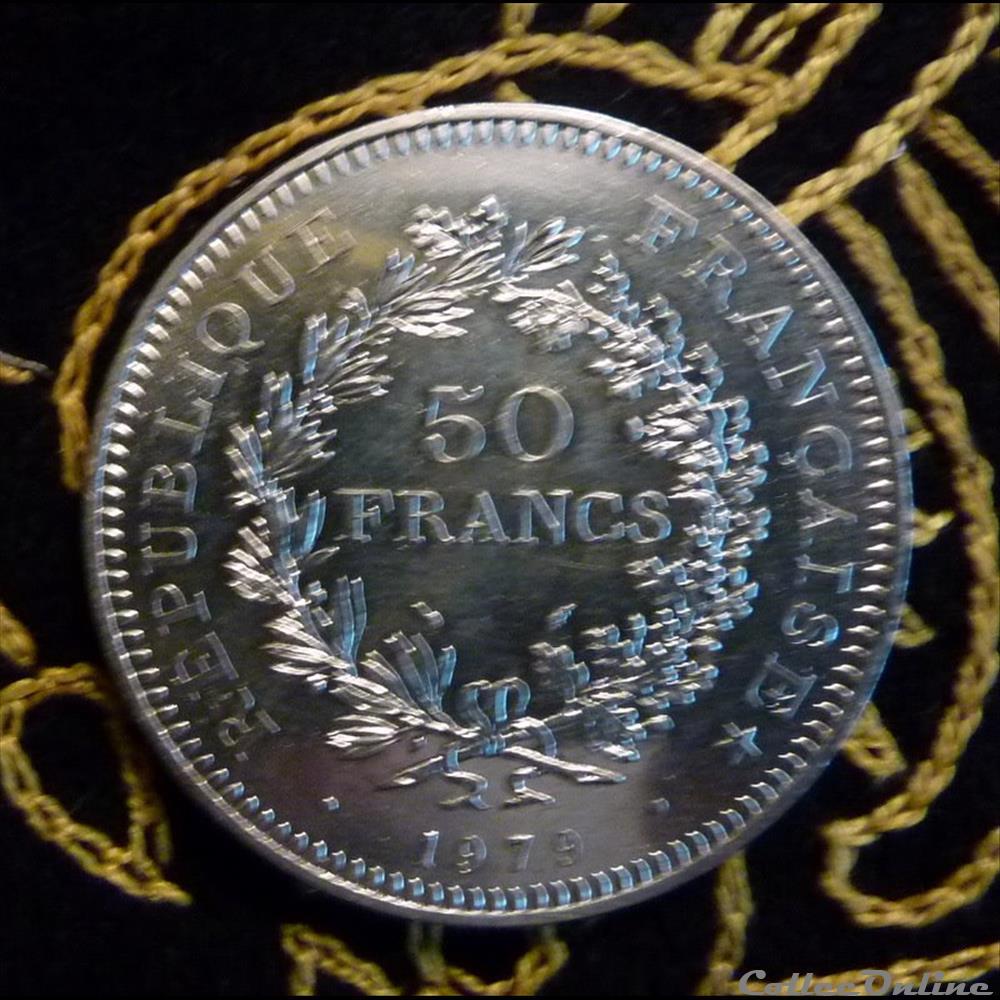 50 FRANCS Hercule 4 monnaie france moderne 50 francs hercule