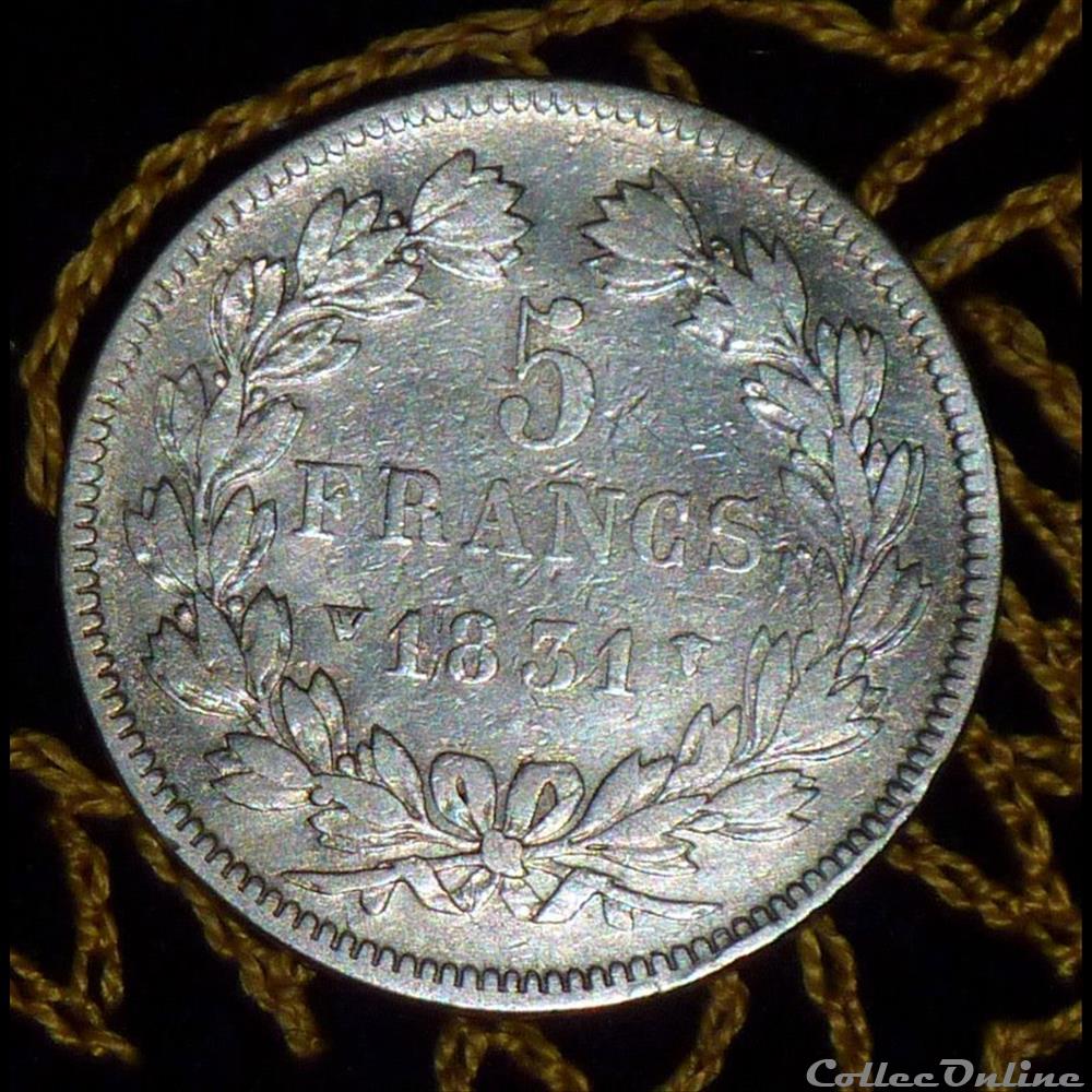LOUIS PHILIPPE Ier monnaie france moderne louis philippe ier