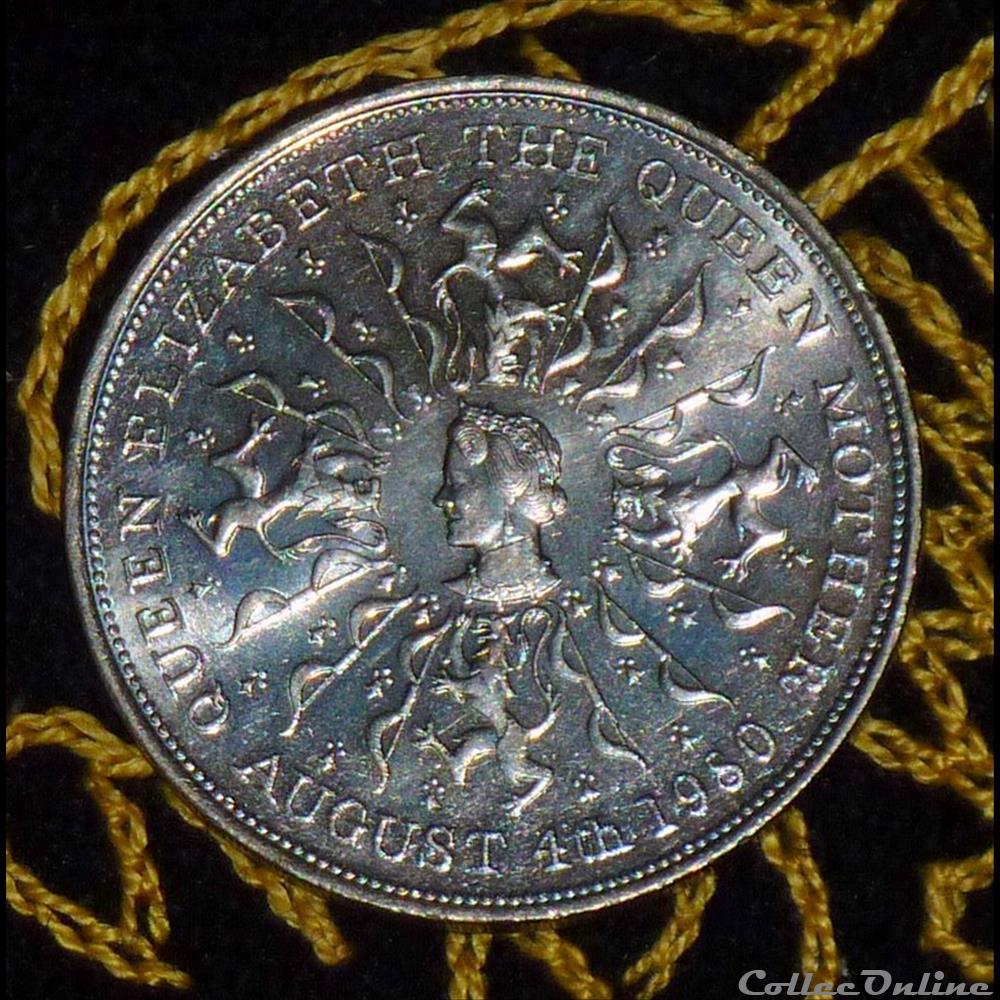 monnaie monde royaume uni elisabeth ii 80e anniversaire de la elizabeth bowes lyon