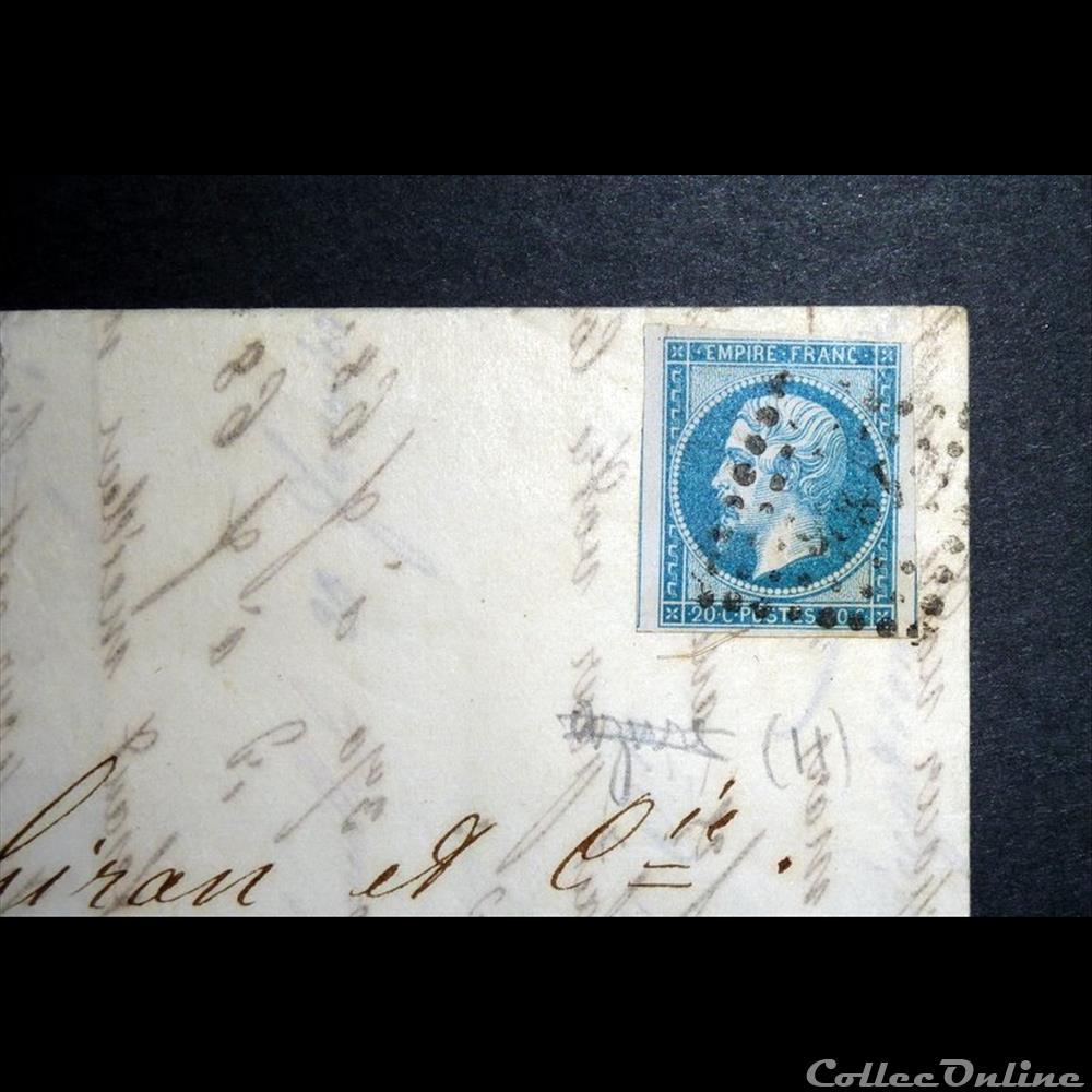 timbre france diver napoleon iii tete non lauree