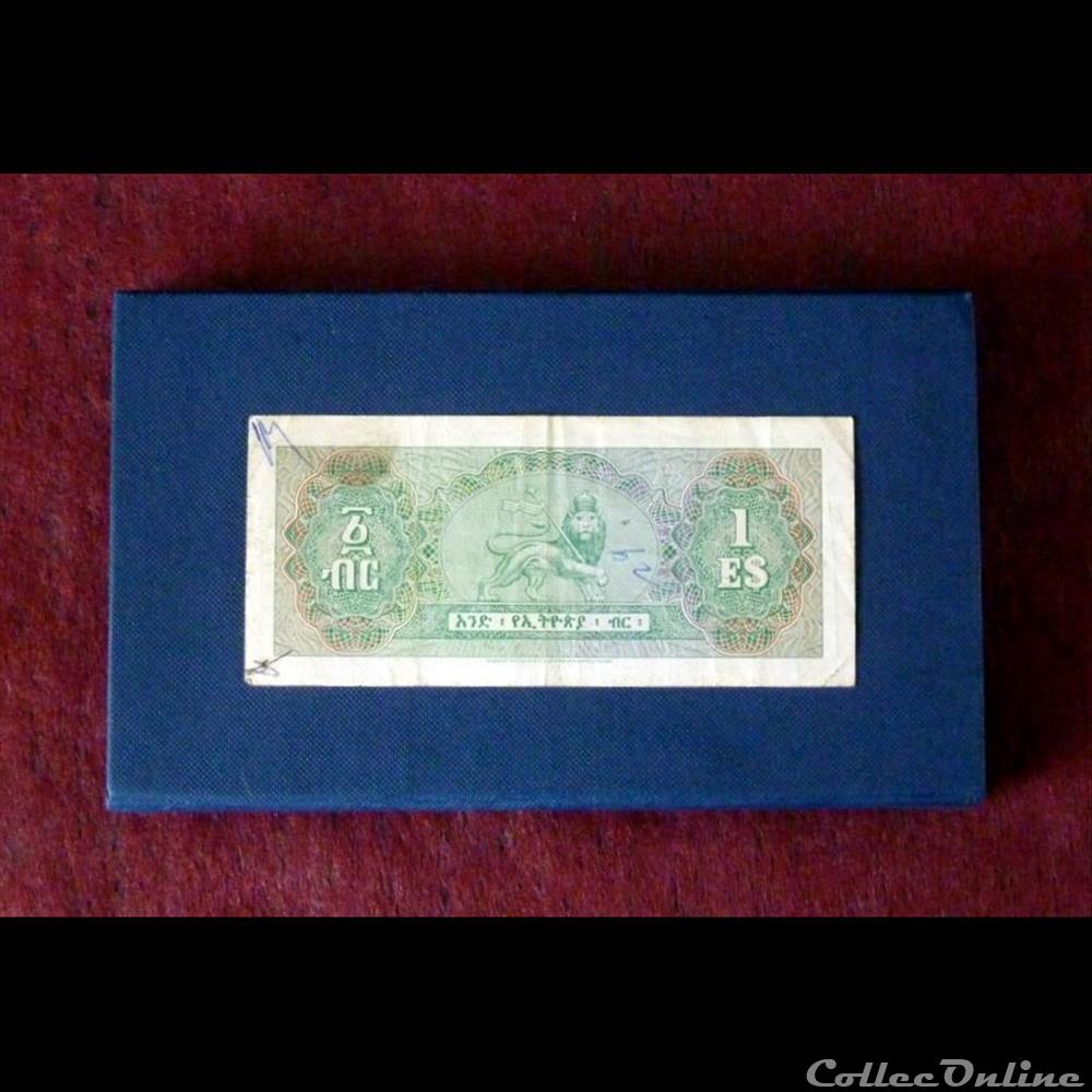 ETHIOPIE - billet amerique du nord banque de france xxe ethiopie
