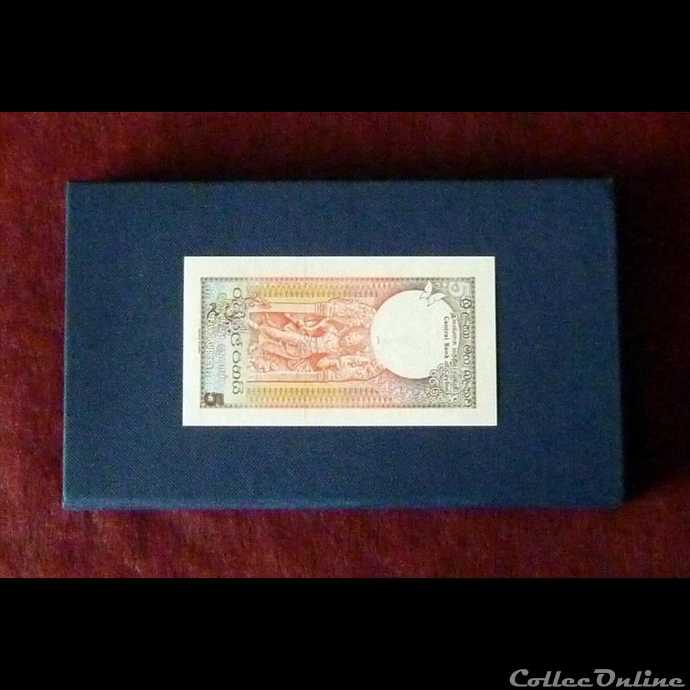 billet amerique du nord banque de france xxe sri lanka ceylan