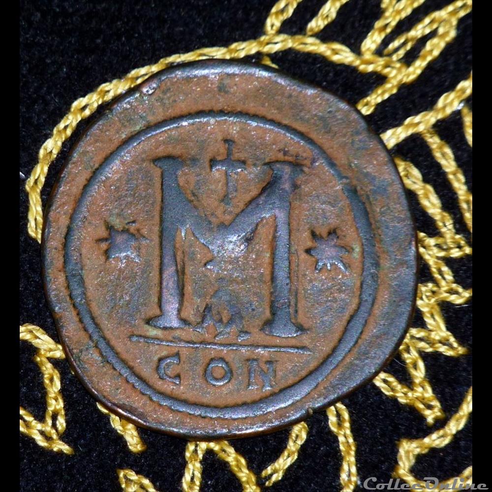 ANASTASE - Follis de 19,26g et 39 mm de diamètre. monnaie antique byzantine anastase follis de 19 26g et 39 mm de diametre