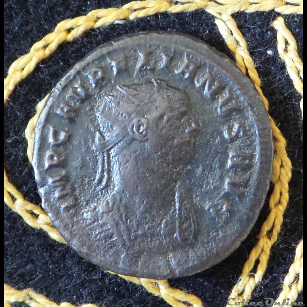 AURELIEN - CONCORDIA MILITVM monnaie antique romaine aurelien concordia militvm