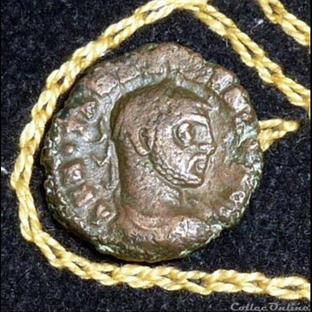MAXIMIEN HERCULE - Tétradrachme de 7,38g et 19 mm de diamètre. monnaie antique romaine provinciale maximien hercule tetradrachme de 7 38g et 19 mm de diametre