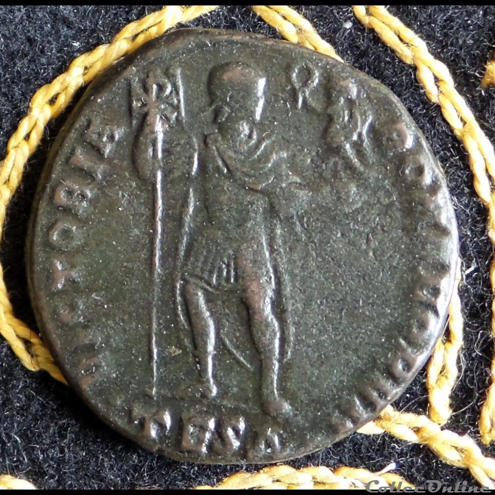 monnaie antique romaine jovien de 8 20g et 26mm de diametre