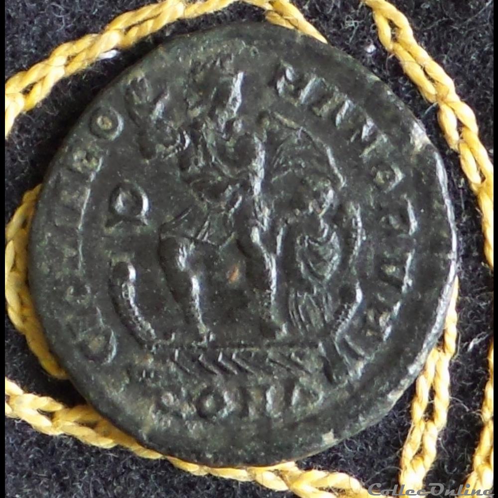 VALENTINIEN II - Nummus de 5,35g et 23mm de diamètre. monnaie antique romaine valentinien ii nummus de 5 35g et 23mm de diametre