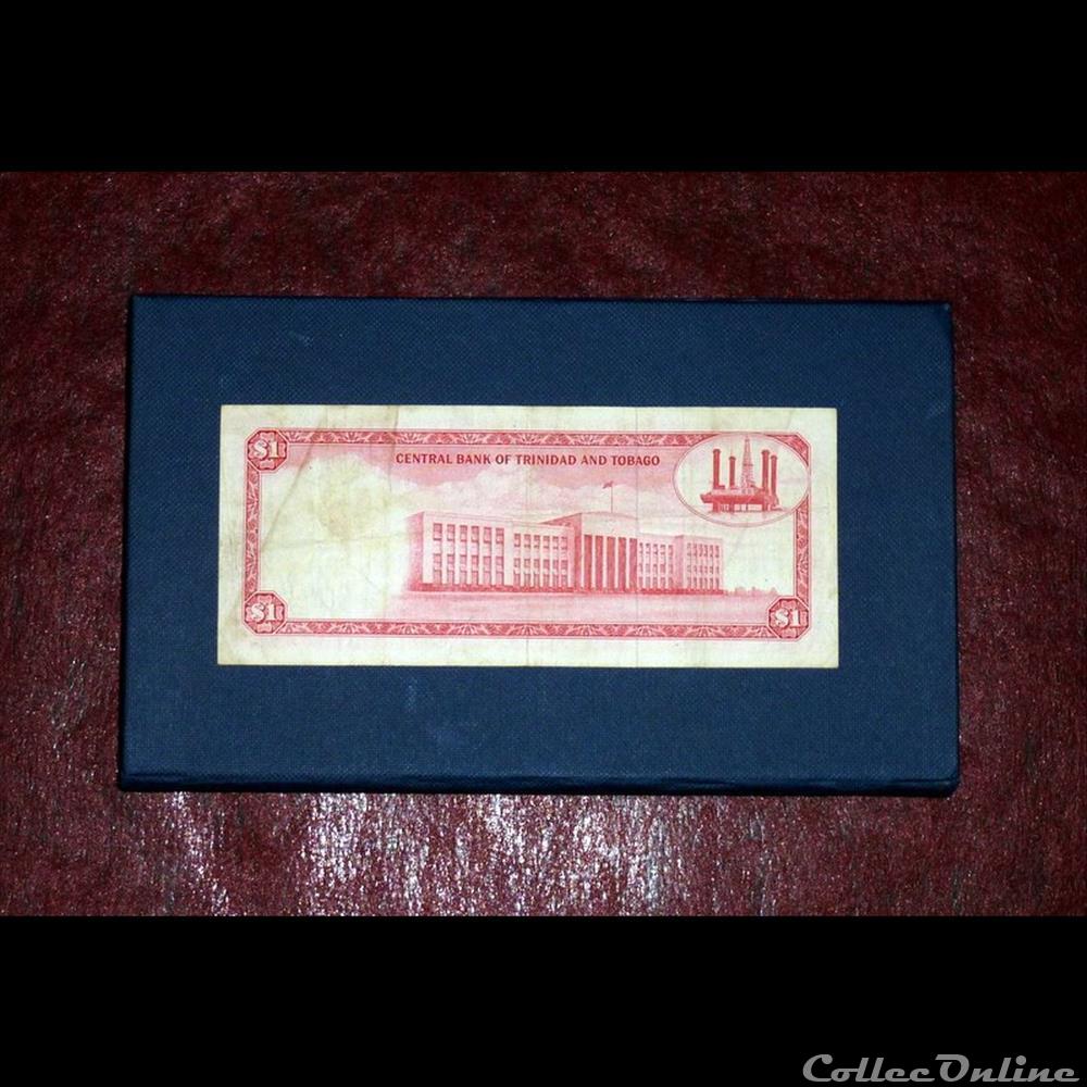 DOLLAR Trinidad et Tobago billet amerique du nord diver dollar trinidad et tobago