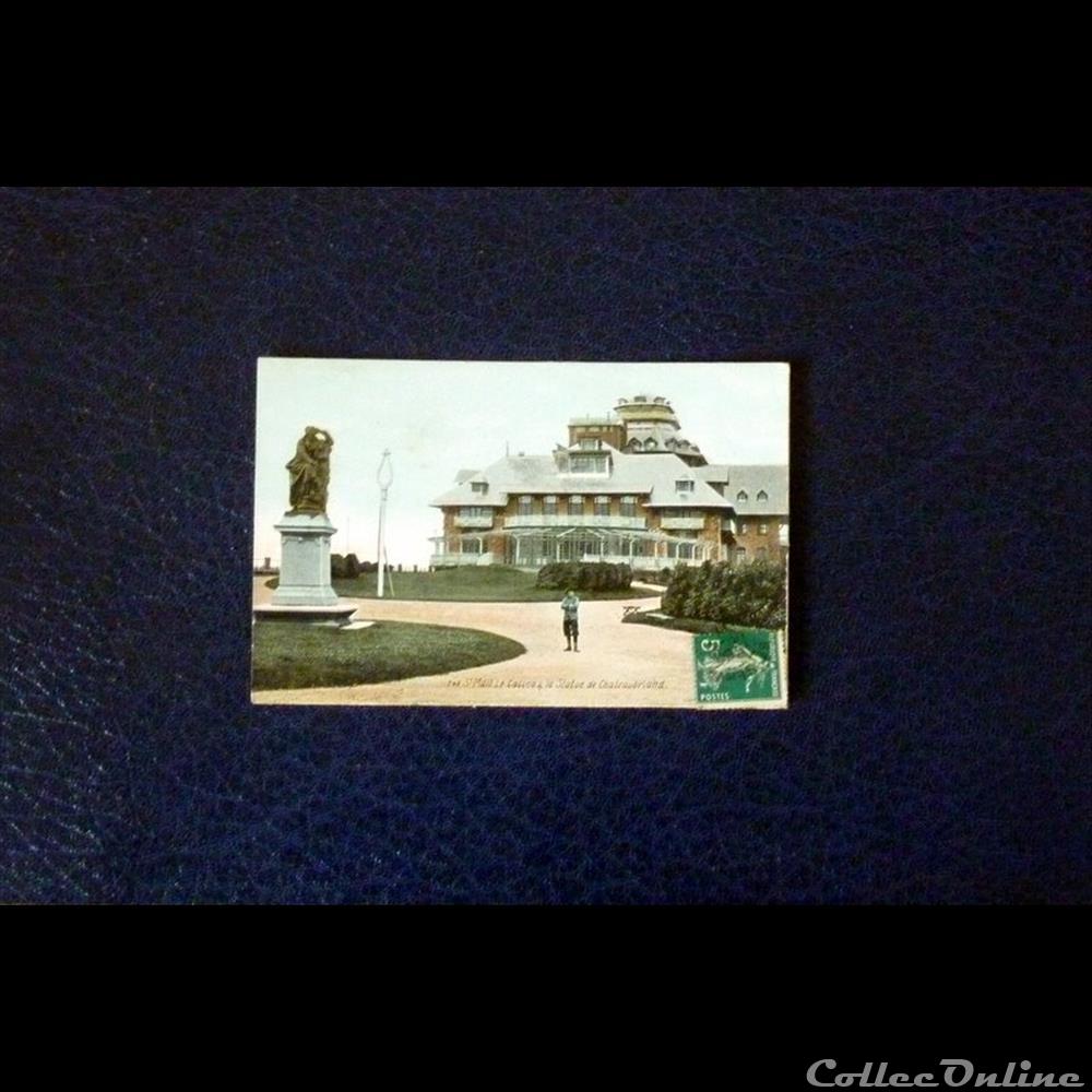 Saint Malo - Le Casino carte postale france bretagne saint malo le casino