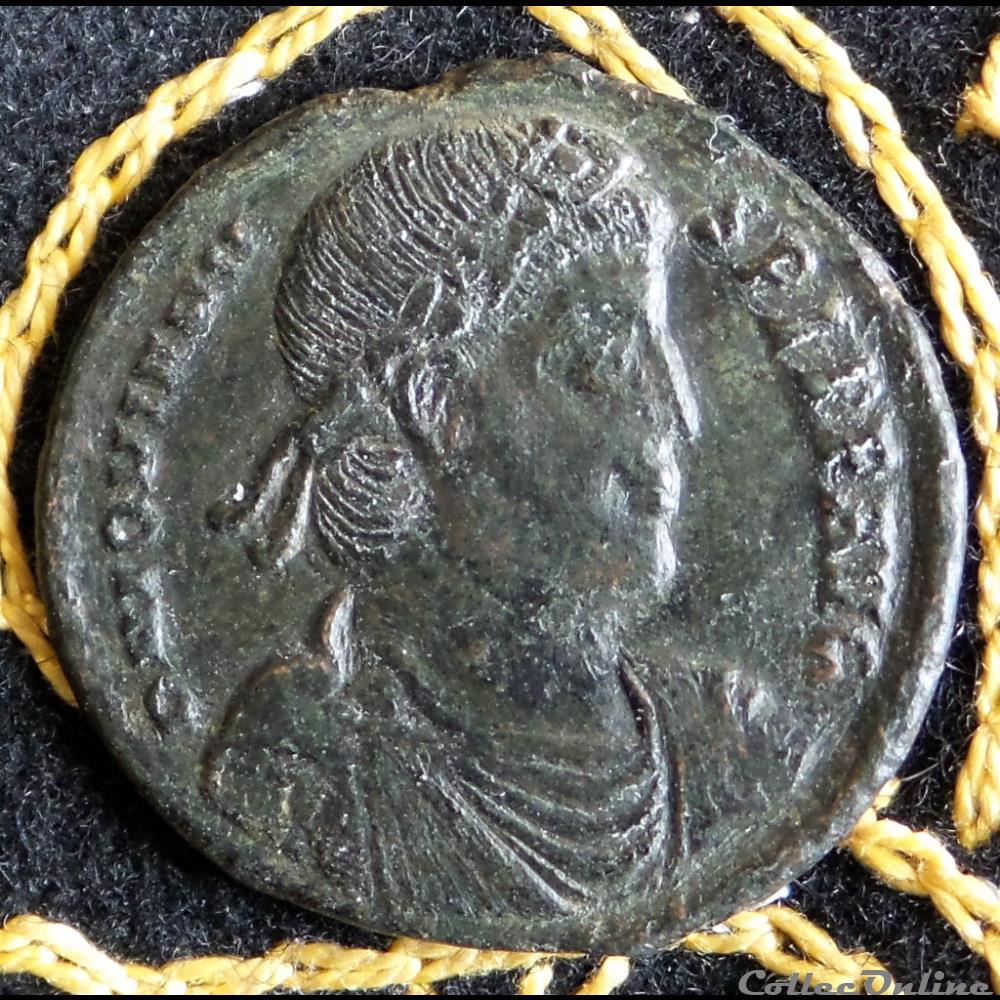 monnaie antique romaine jovien de 7 90g et 28mm de diametre