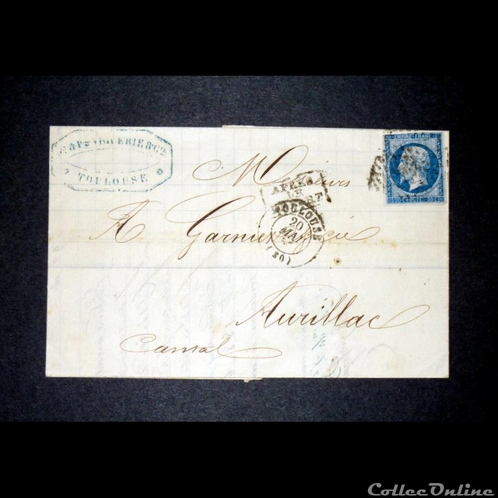 NAPOLEON III - Tête non laurée timbre france diver napoleon iii tete non lauree