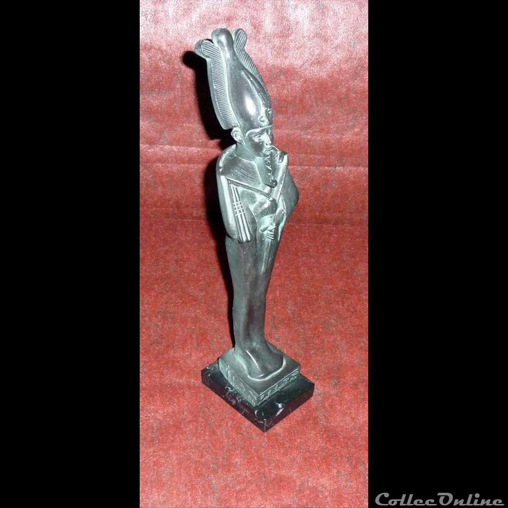 O S I R I S - Moulage de 35,5cm 2 art antiquite autre diver o s i r i s moulage de 35 5cm