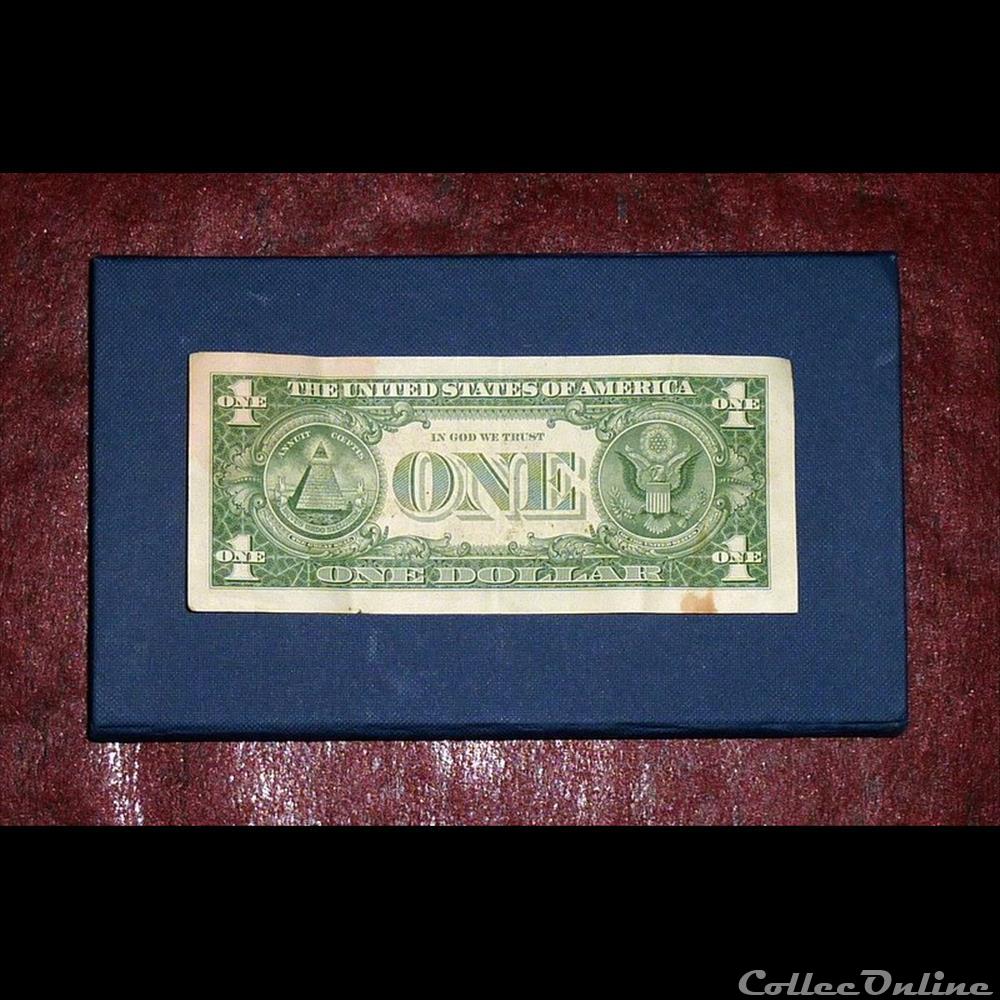 billet amerique du nord banque de france xxe dollar certificat argent