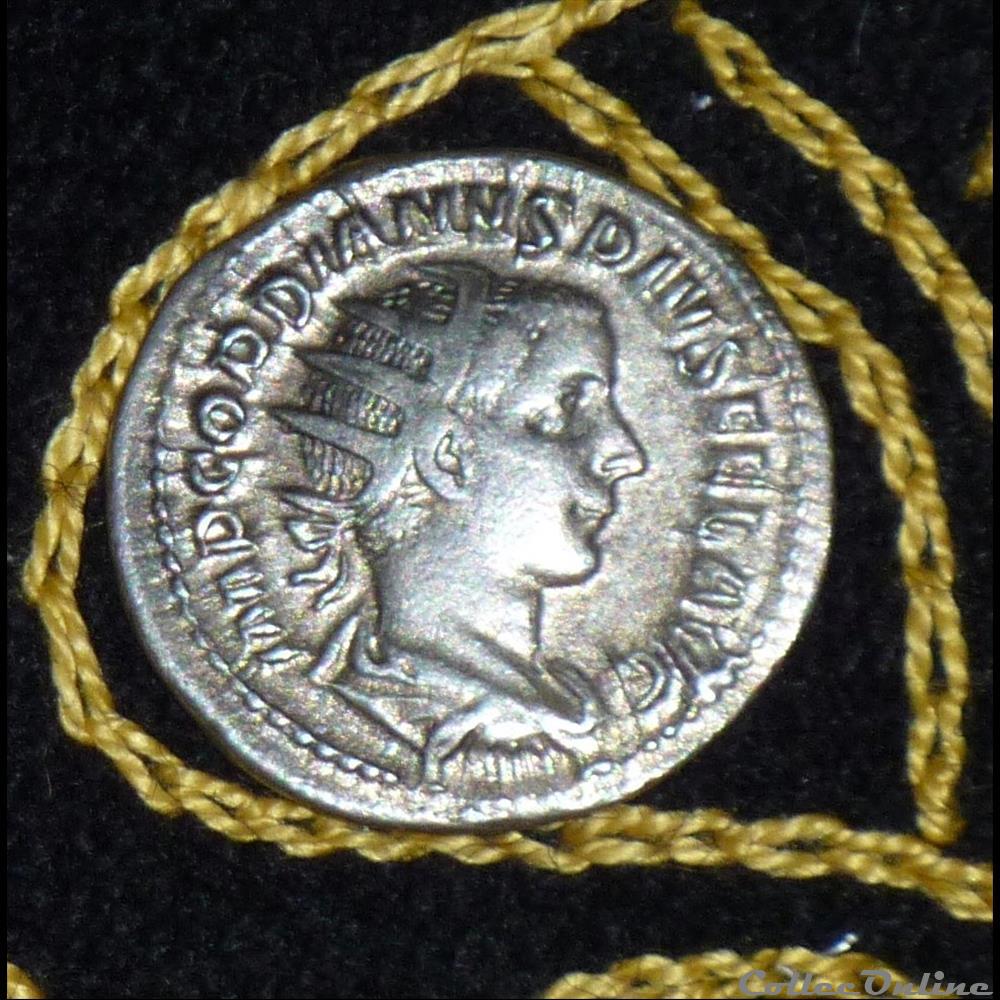 GORDIEN III - Antoninien de 4,20 et 20/22 mm de diamètre monnaie antique romaine gordien iii antoninien de 4 20 et 20 22 mm de diametre