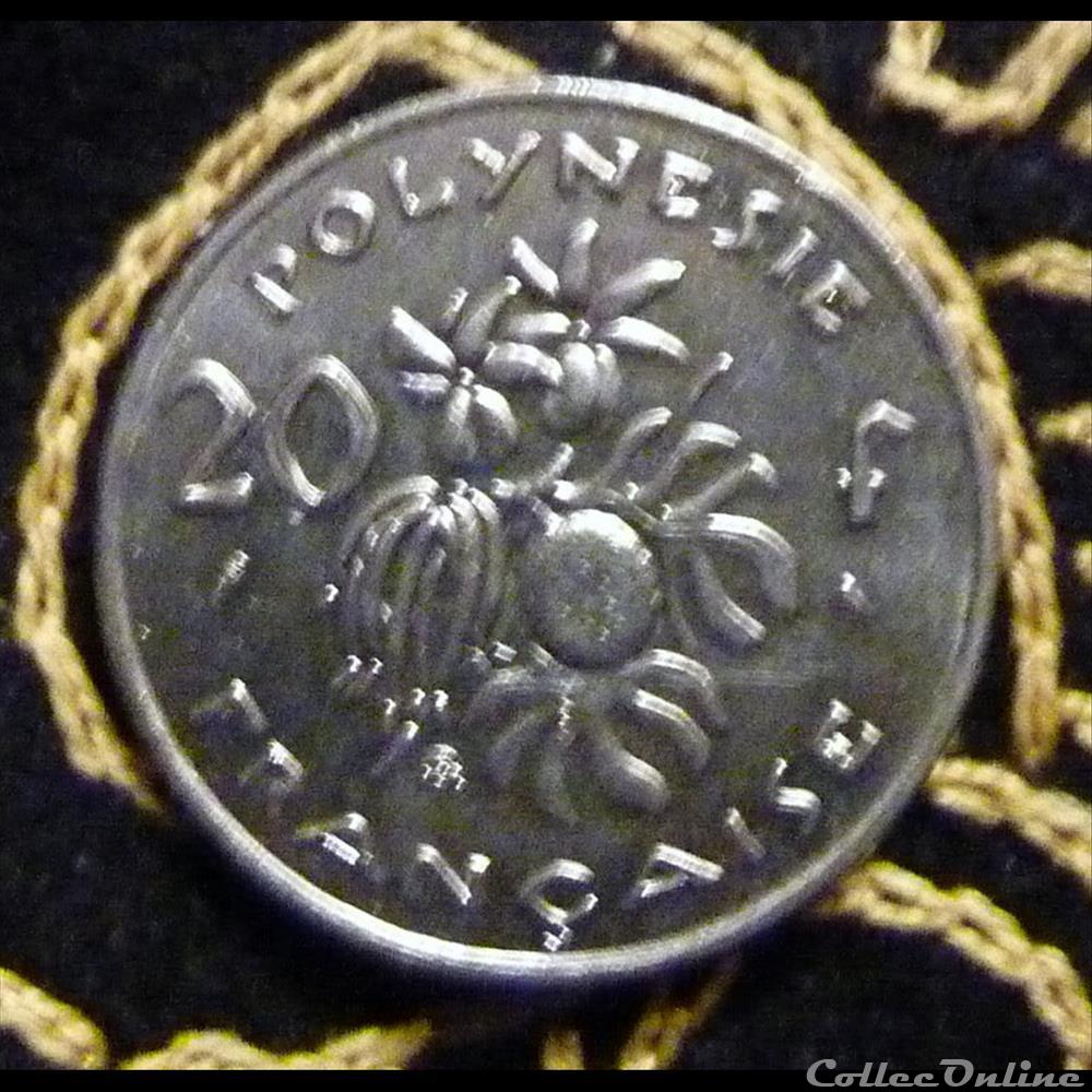 20 FRANCS Polynésie 4 monnaie france moderne 20 francs polynesie