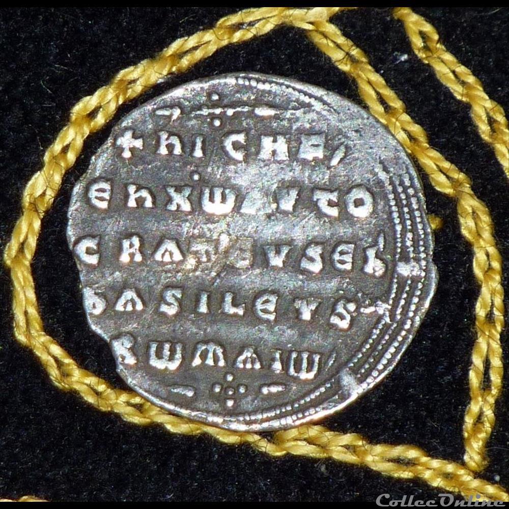 NICEPHORUS II PHOCAS - Miliaresion de 2,73 et 22 mm de diamètre. monnaie antique byzantine nicephorus ii phocas miliaresion de 2 73 et 22 mm de diametre