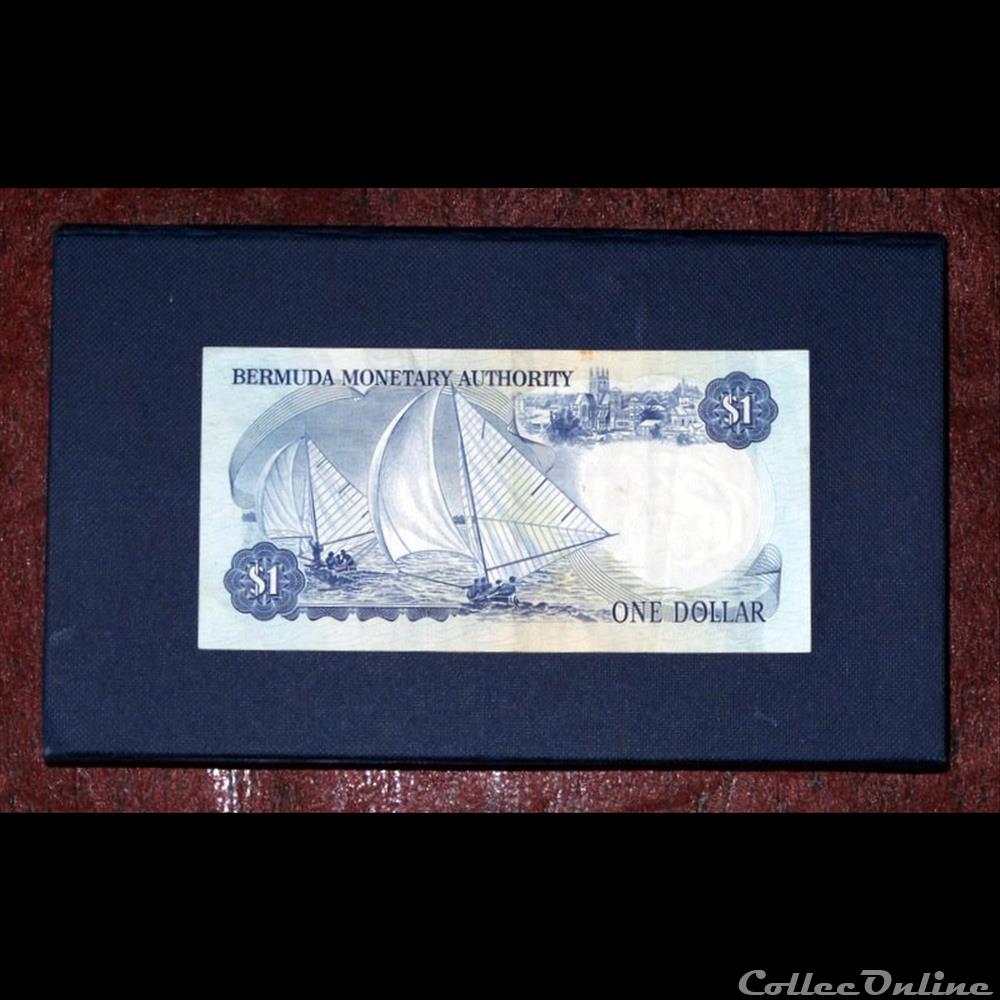 Les BERMUDES billet amerique du nord banque france xxe les bermudes
