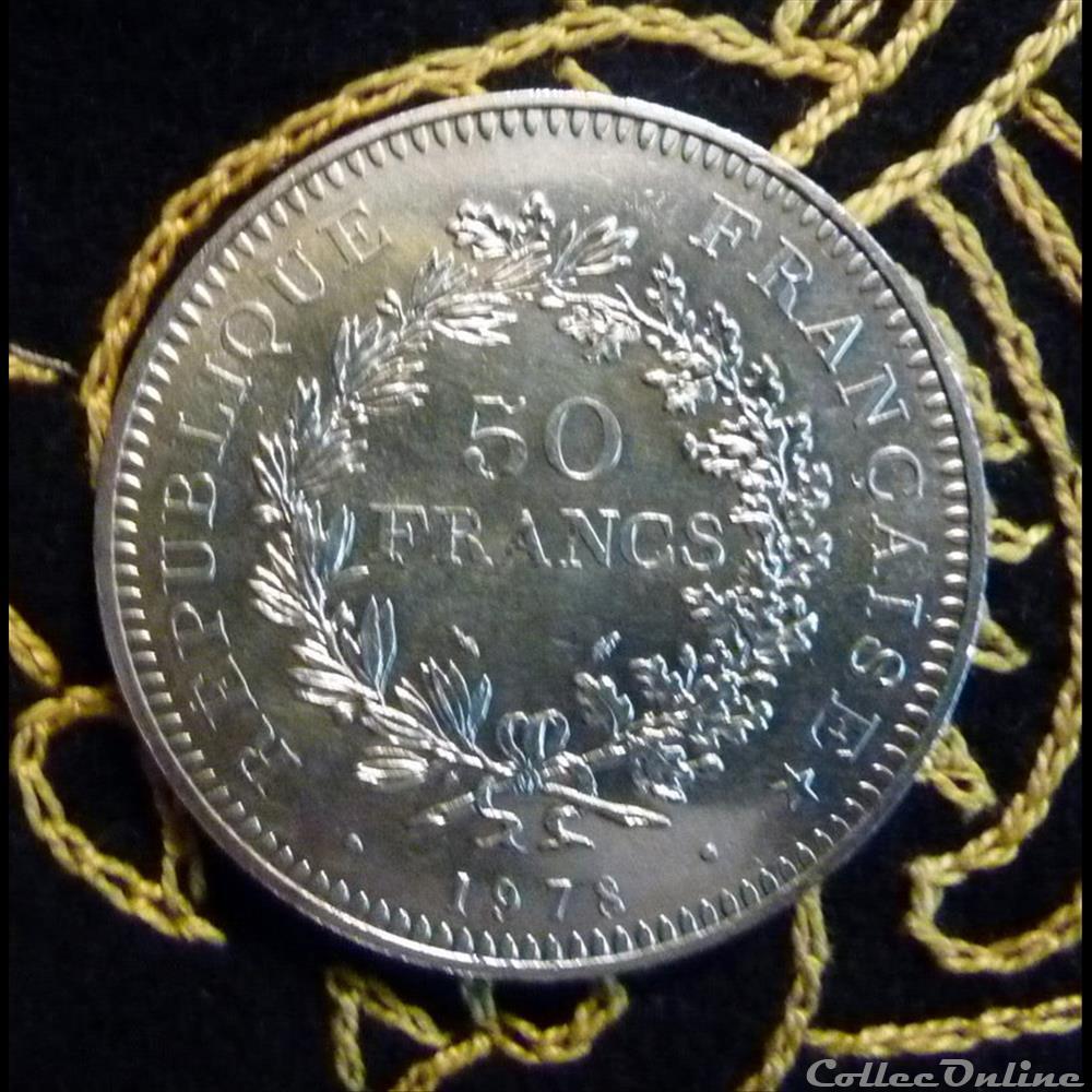 50 FRANCS Hercule 2 monnaie france moderne 50 francs hercule