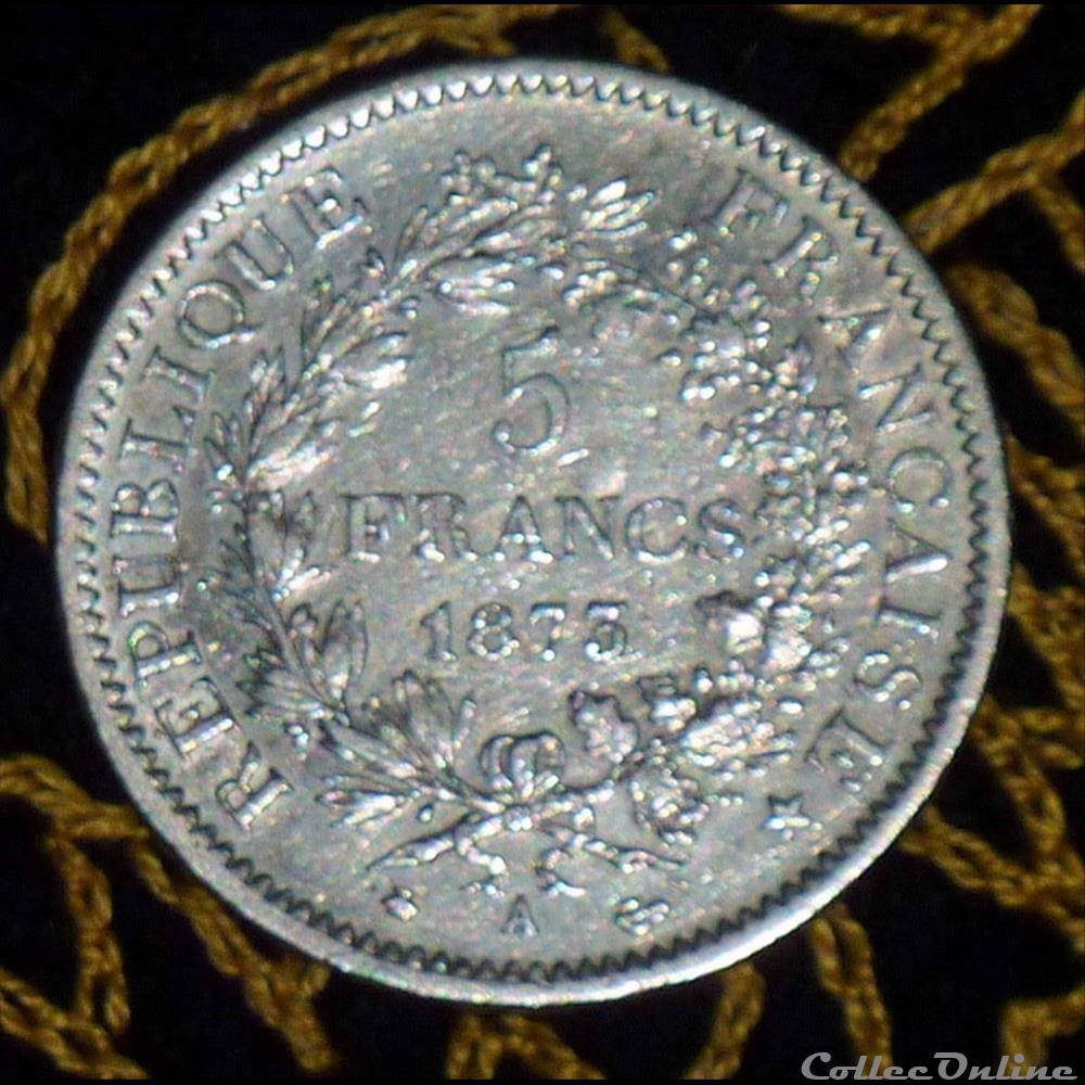 Type HERCULE - IIIème République monnaie france moderne type hercule iiieme republique