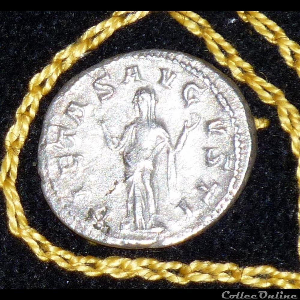 GORDIEN III - Denier de 2,25g et 19/21 de diamètre monnaie antique romaine gordien iii denier de 2 25g et 19 21 de diametre
