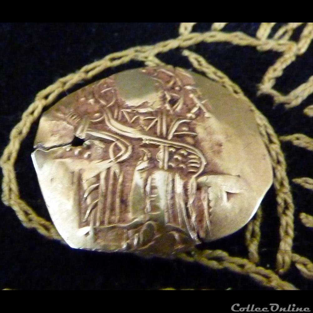 JEAN III Dukas Vatatzès -Hyperpérion de 4,20g et 27/30 de diamètre monnaie antique byzantine jean iii dukas vatatzes hyperperion de 4 20g et 27 30 de diametre