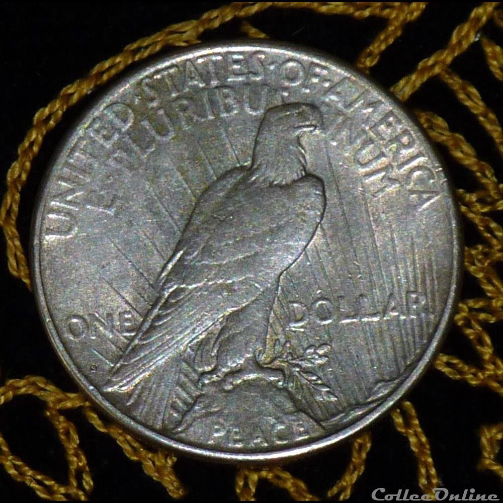 DOLLAR Argent monnaie monde romaine dollar argent
