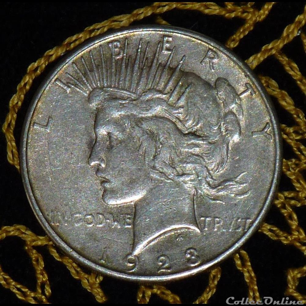 DOLLAR Argent monnaie monde romaine dollar argent