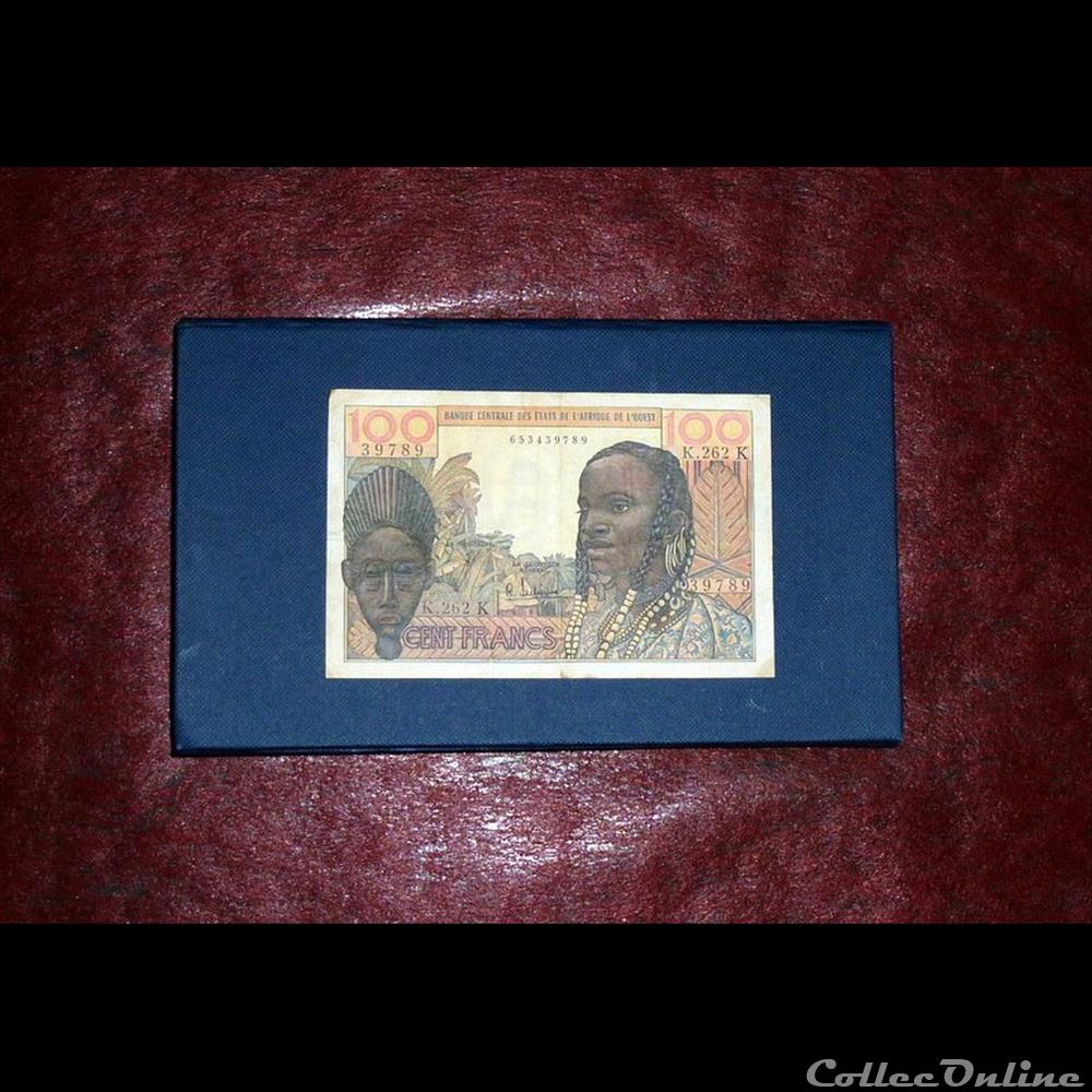 Le SENEGAL billet amerique du nord banque de france xxe le senegal