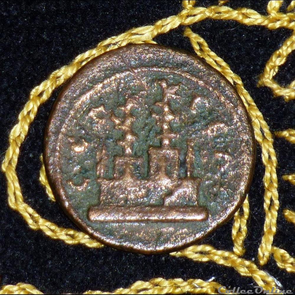 monnaie antique romaine provinciale antonin le pieux cuivre de 8 94g et 25 mm de diametre