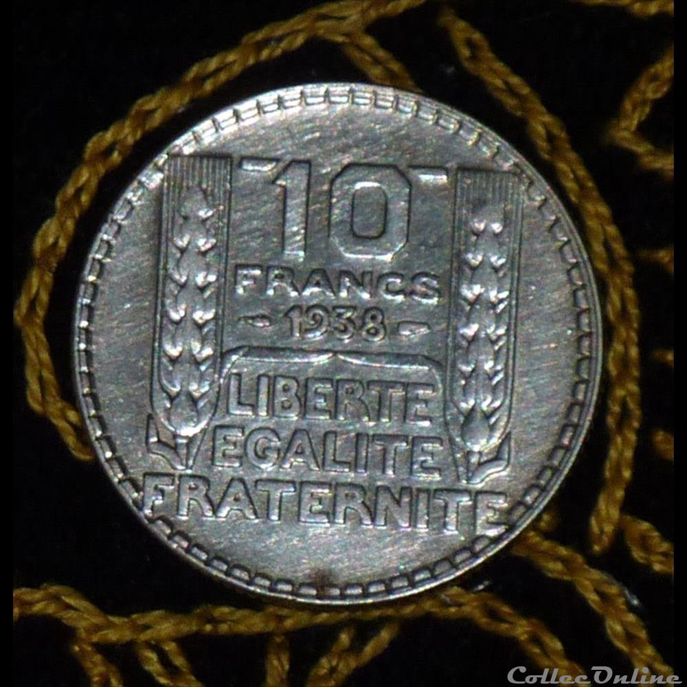 10 FRANCS Turin monnaie monde romaine 10 francs turin