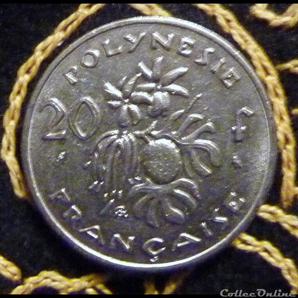 20 FRANCS Polynésie 2 monnaie france moderne 20 francs polynesie