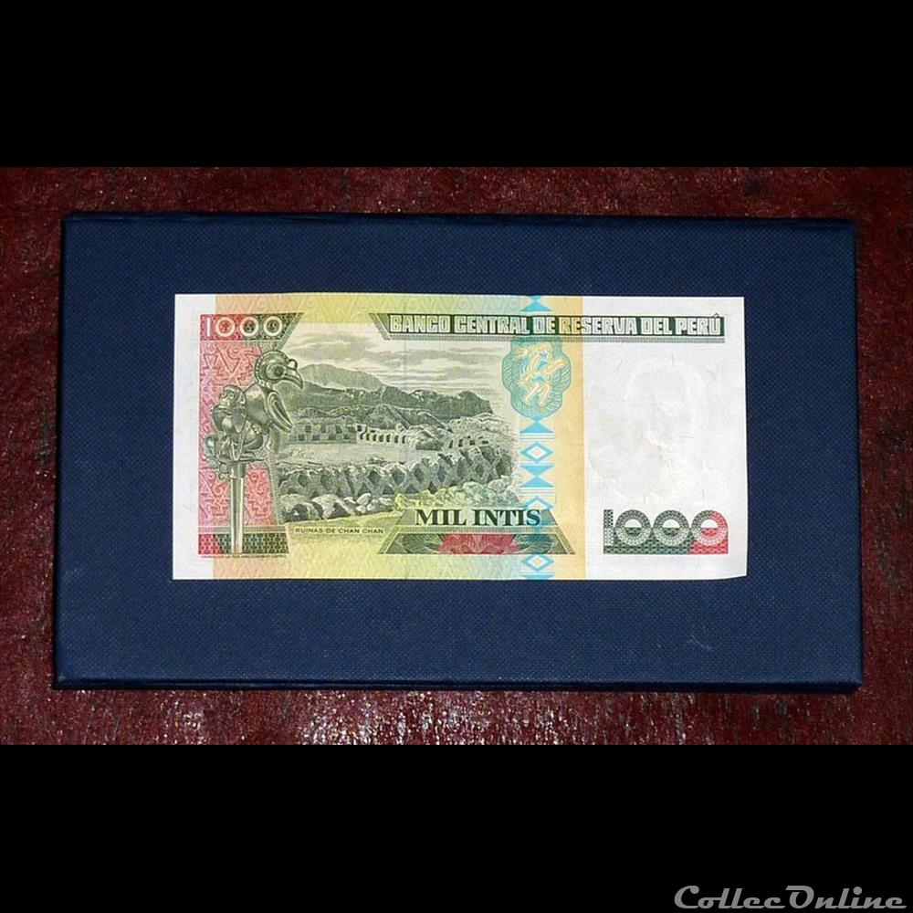 Le PEROU 2 billet amerique du nord diver le perou
