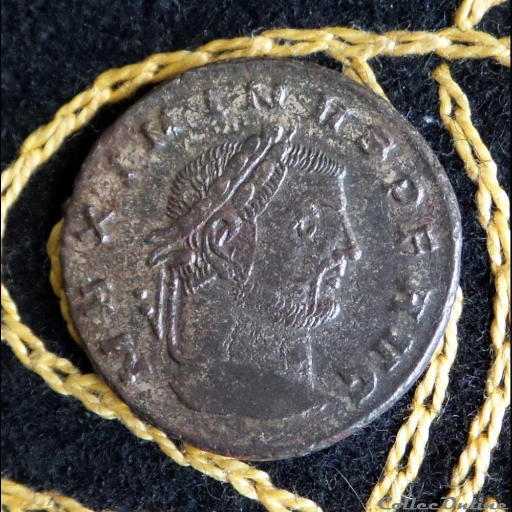 MAXIMINUS II - Follis de 5,00g et 23mm de diamètre. monnaie antique romaine maximinus ii follis de 5 00g et 23mm de diametre