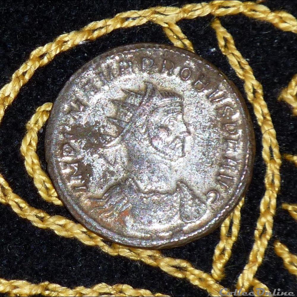 PROBUS - AE Antoninianus de 3,46g et 22 mm de diamètre. monnaie antique romaine probus ae antoninianus de 3 46g et 22 mm de diametre
