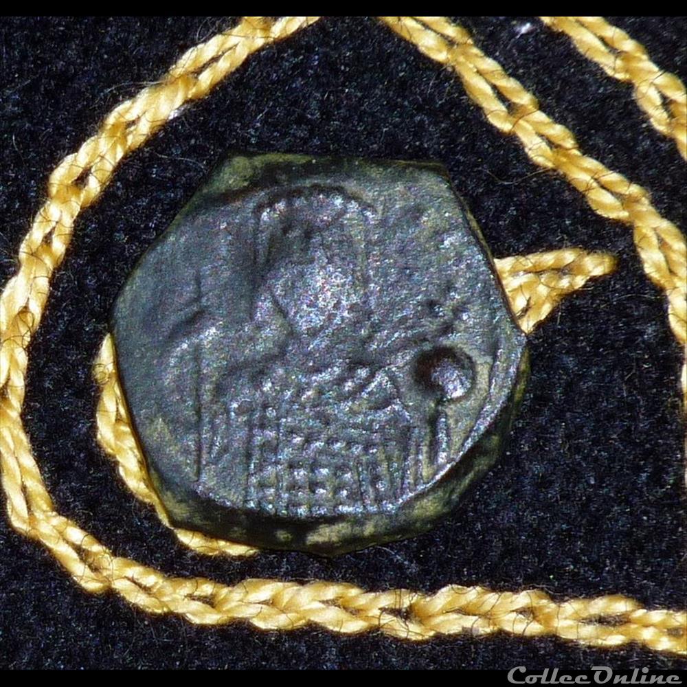 ALEXIUS I - Demi Tetarteron de 3,15g et 17 mm de diamètre. monnaie antique byzantine alexius i demi tetarteron de 3 15g et 17 mm de diametre