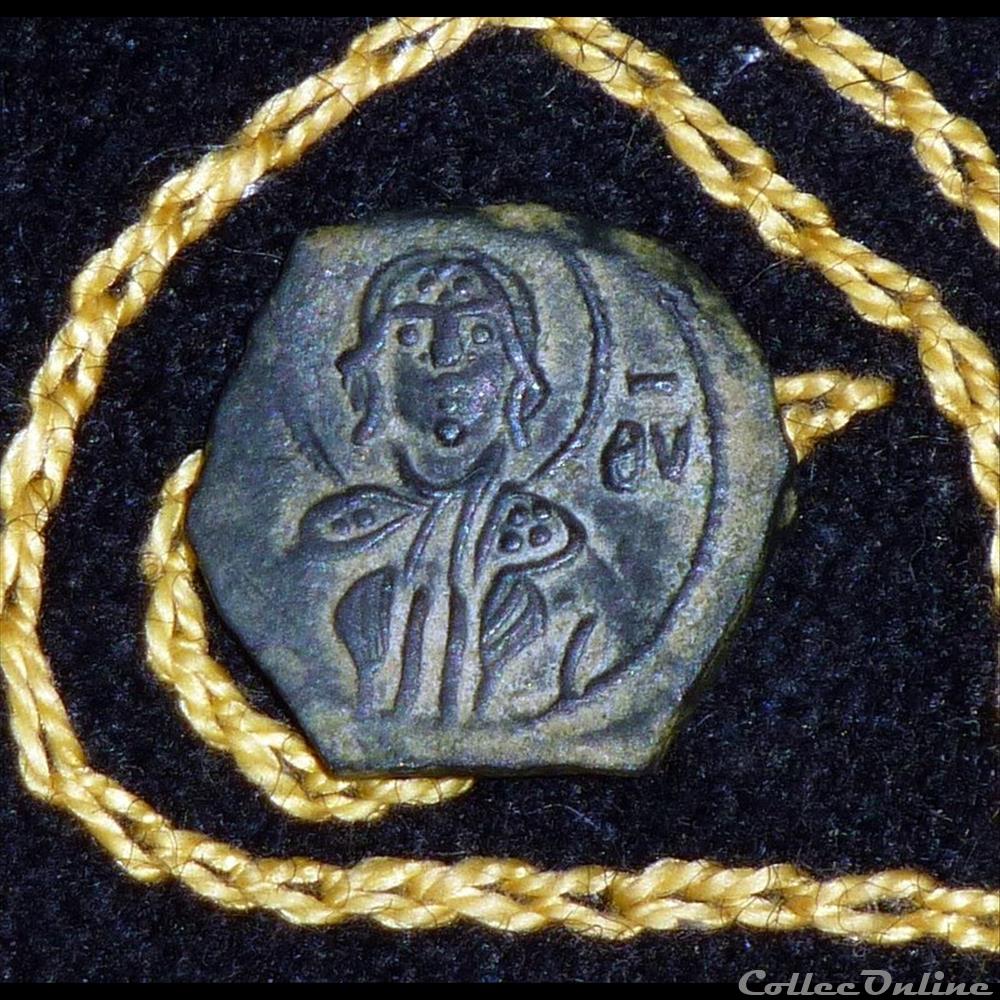 ALEXIUS I - Demi Tetarteron de 3,15g et 17 mm de diamètre. monnaie antique byzantine alexius i demi tetarteron de 3 15g et 17 mm de diametre