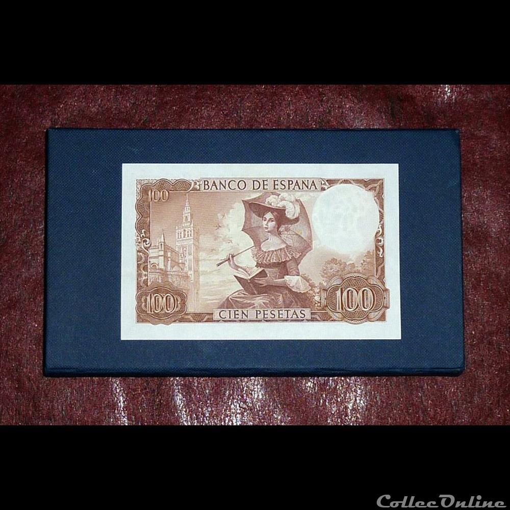 billet banque de france xxe espagne