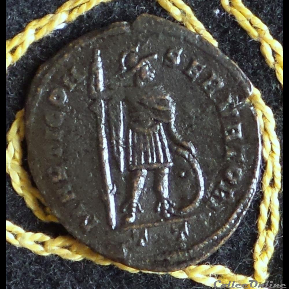 monnaie antique romaine constantin ier follis de 3 14g et 20 22mm de diametre