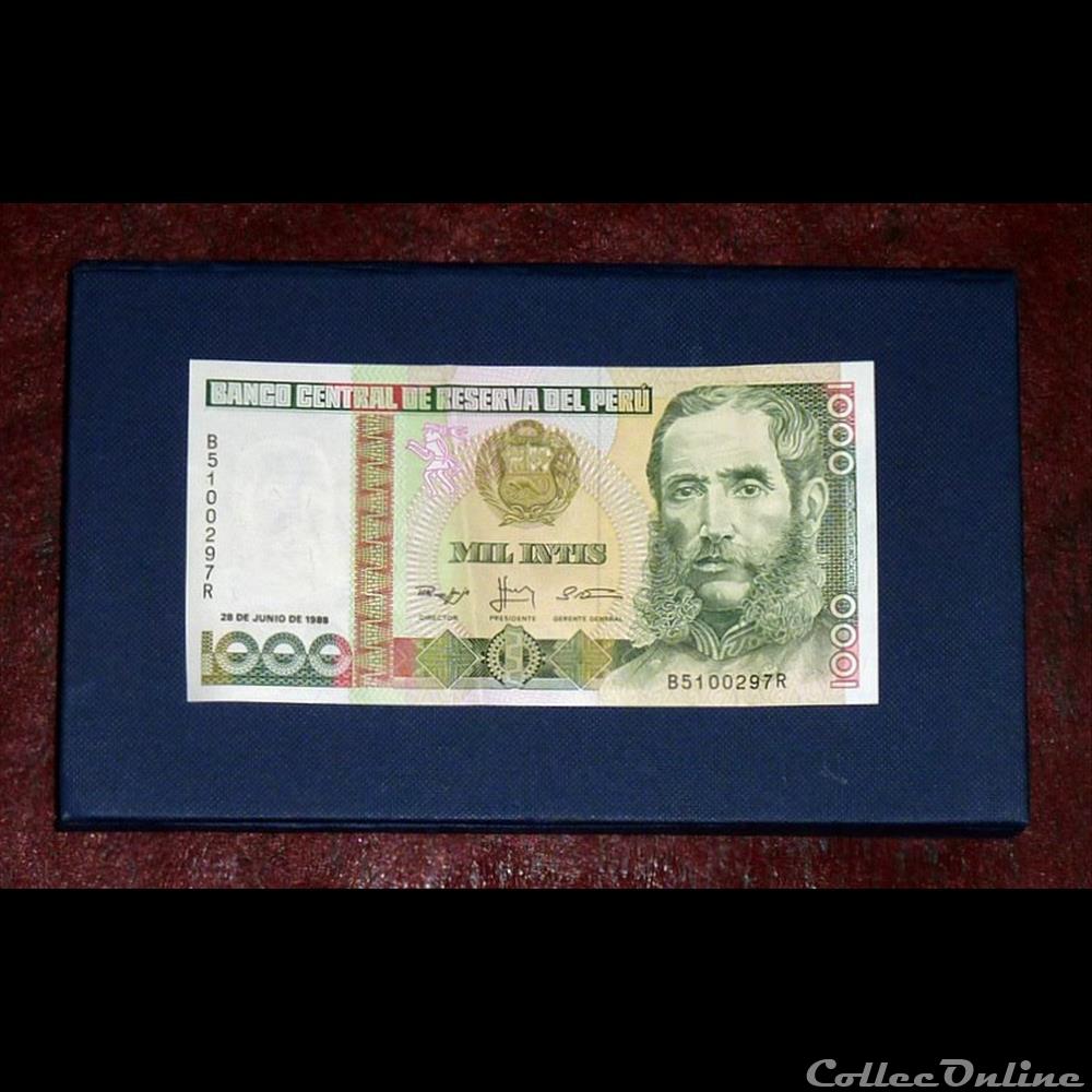 Le PEROU 4 billet amerique du nord diver le perou
