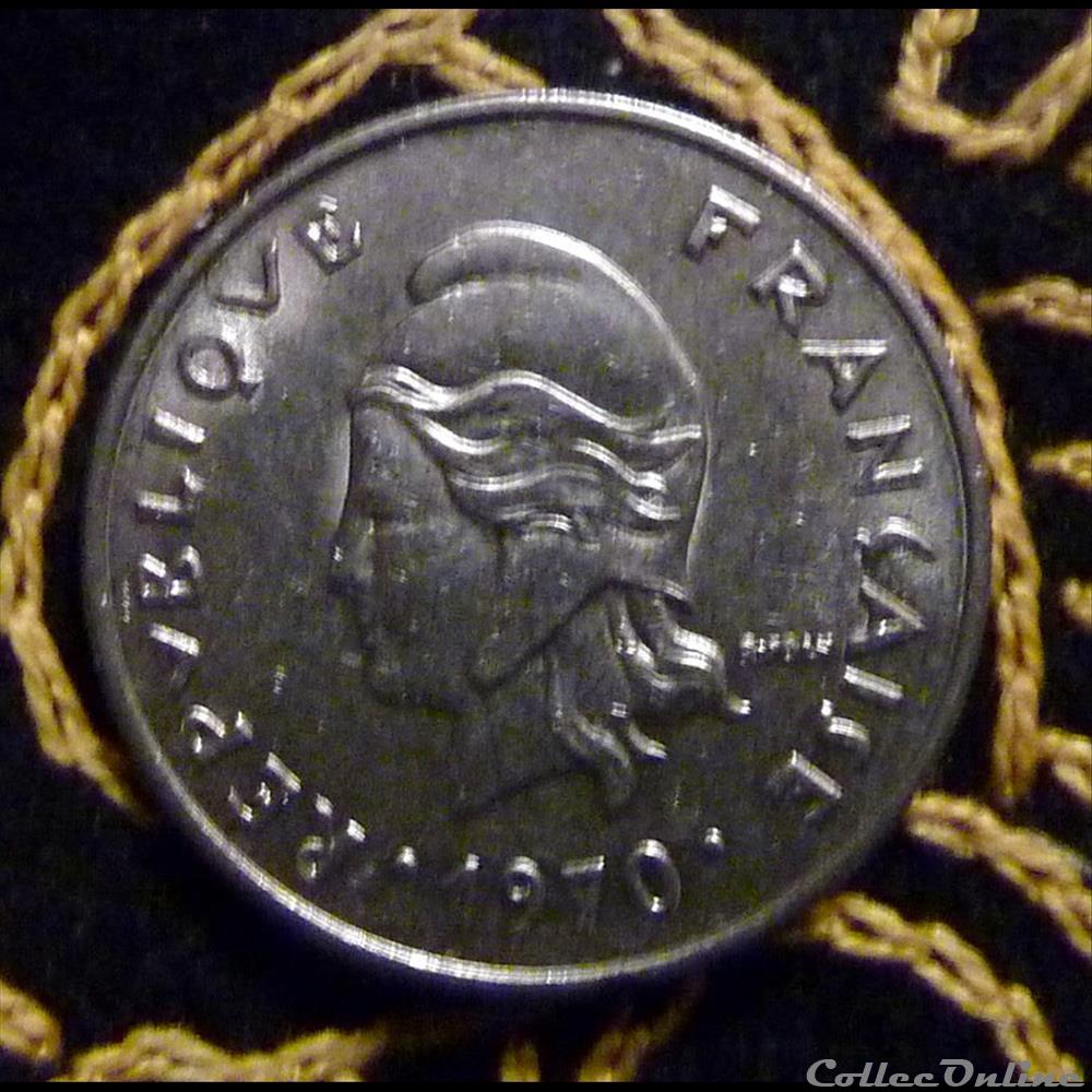 20 FRANCS Polynésie monnaie france moderne 20 francs polynesie