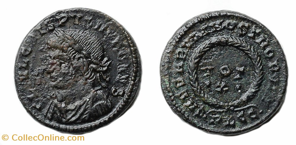 Crispus monnaies antiquite av jc a ap romaines republicaines imperiales crispus
