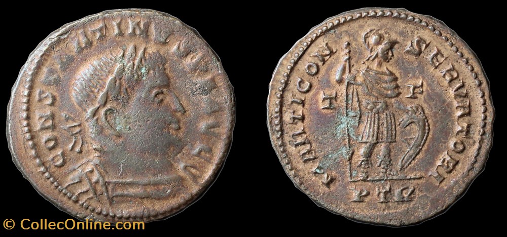 Constantin I monnaies antiquite av jc ap romaines republicaines imperiales constantin i