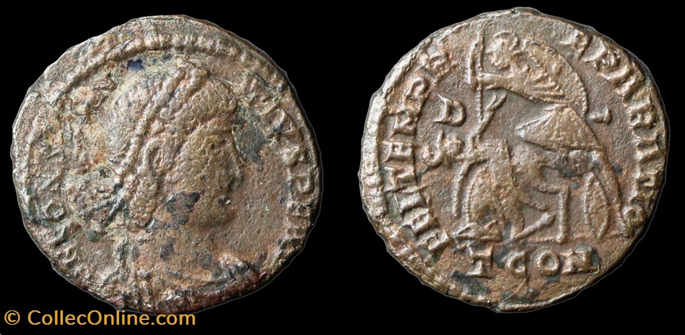 constance II monnaies antiquite av jc ap romaines republicaines imperiales constance ii